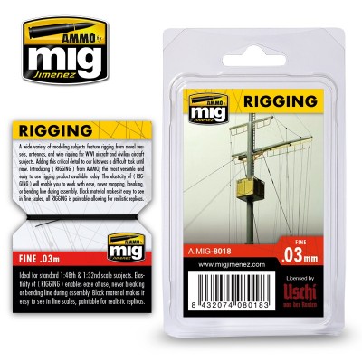 RIGGING – FINE 0.03 MM - 2 meters